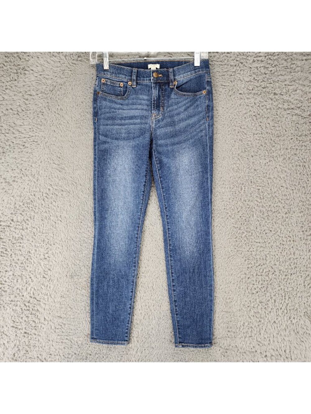 J. Crew Jeans Womens 26 Blue Stretch Denim Skinny *NWT*